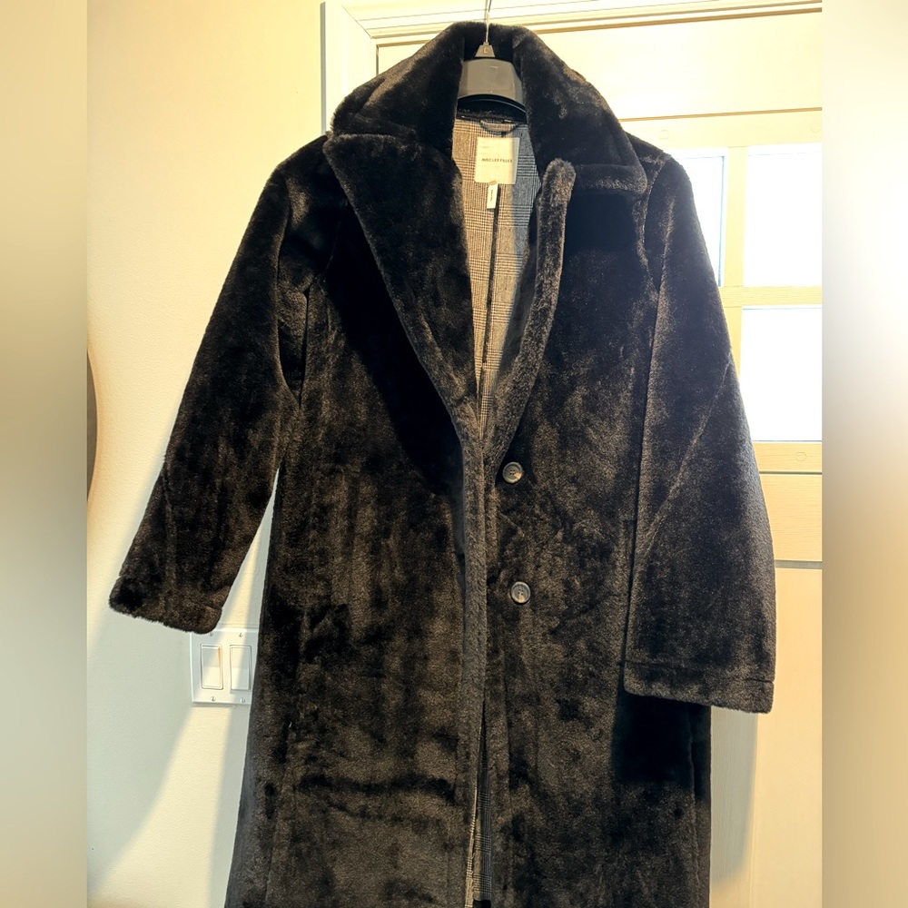 Avec Les Fills Faux Fur Coat - L